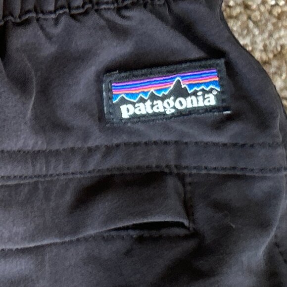 Patagonia Kid's Black Foxglenn Stretch Lightweight Joggers ~ L  ~ 12 ~ MINT!!!!! - Picture 5 of 7